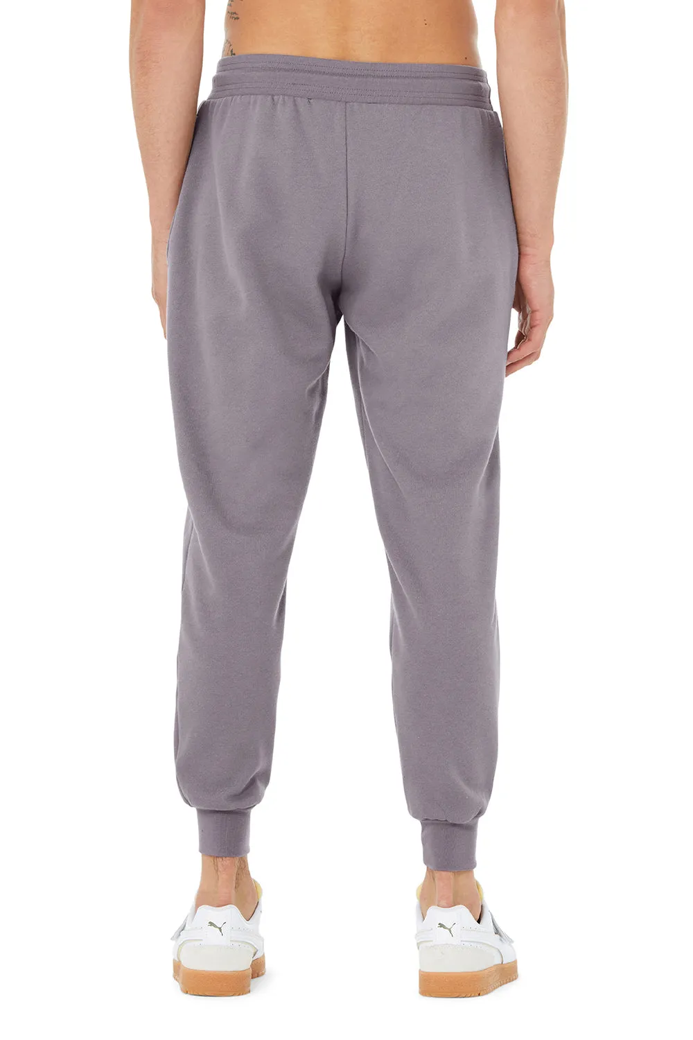 Bella   Canvas Mens Jogger Sweatpants w/ Pockets - Storm Grey