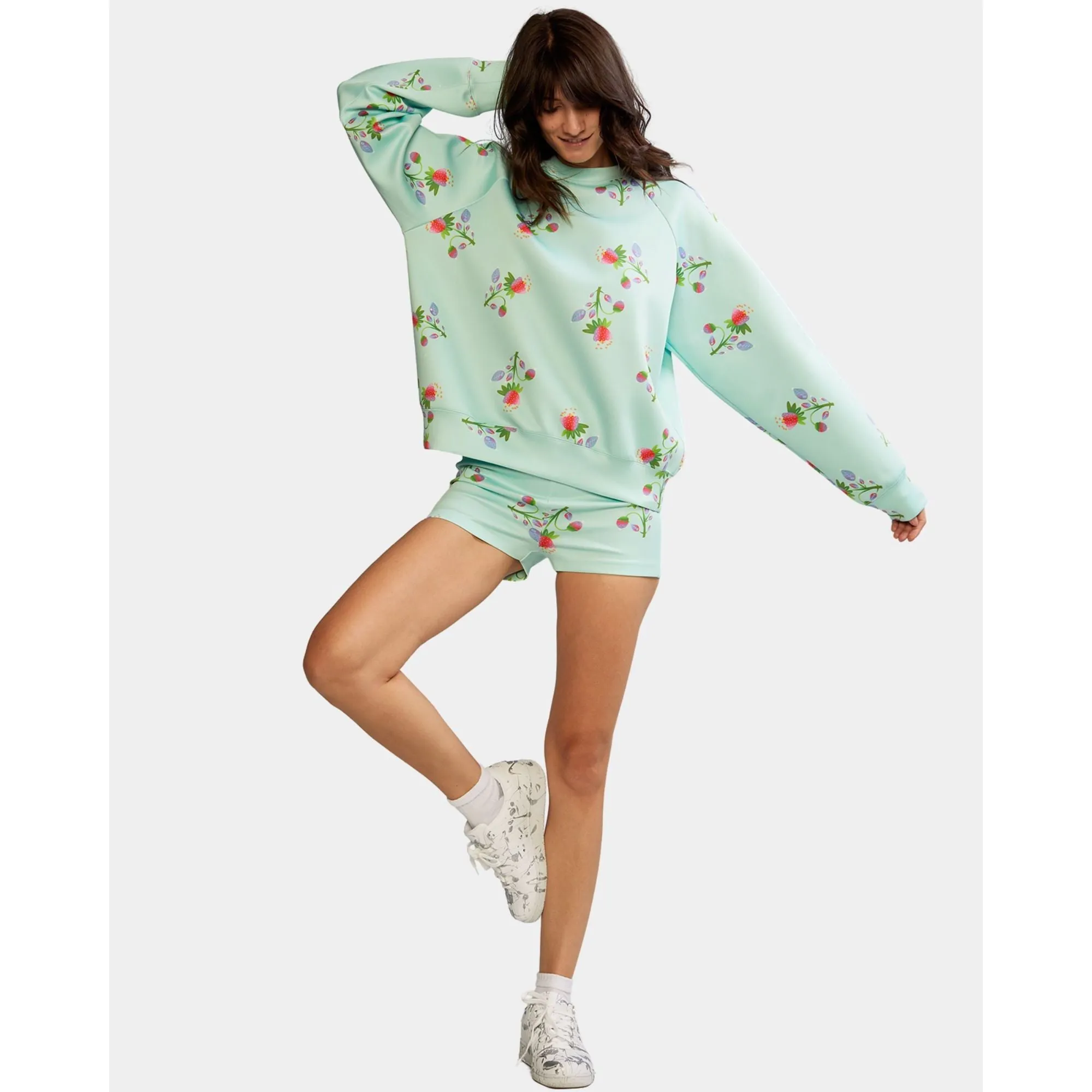 Strawberry Bonded Shorts